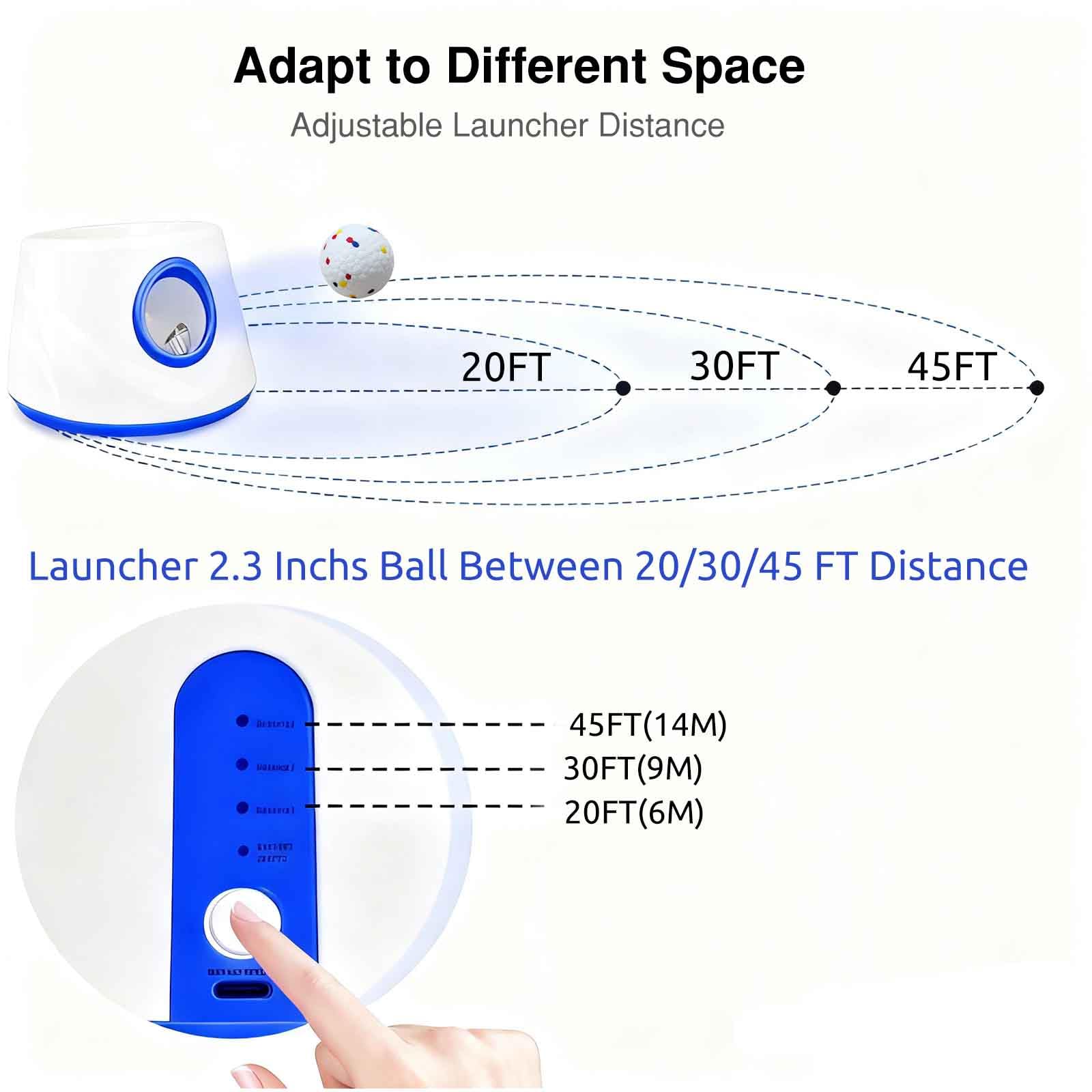 DDQ ETSPU balls closeup captures wear-resistant, safe launch design