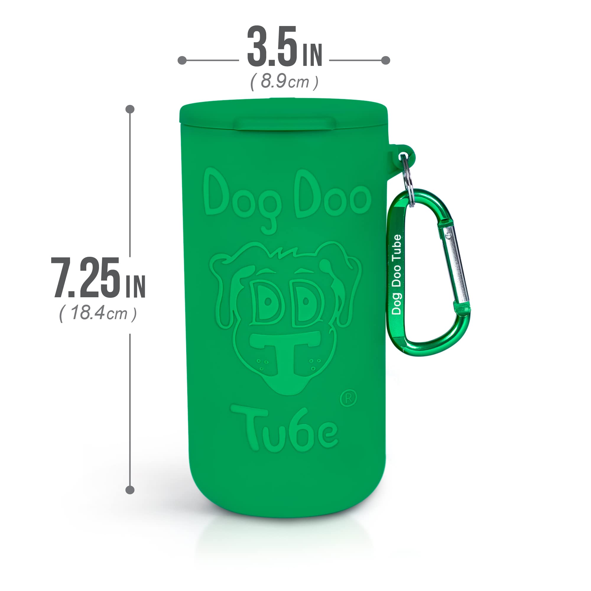 DDT Doo Tube durable plastic resists odor absorption