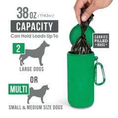 DDT Doo Tube large capacity for multiple bags on walks