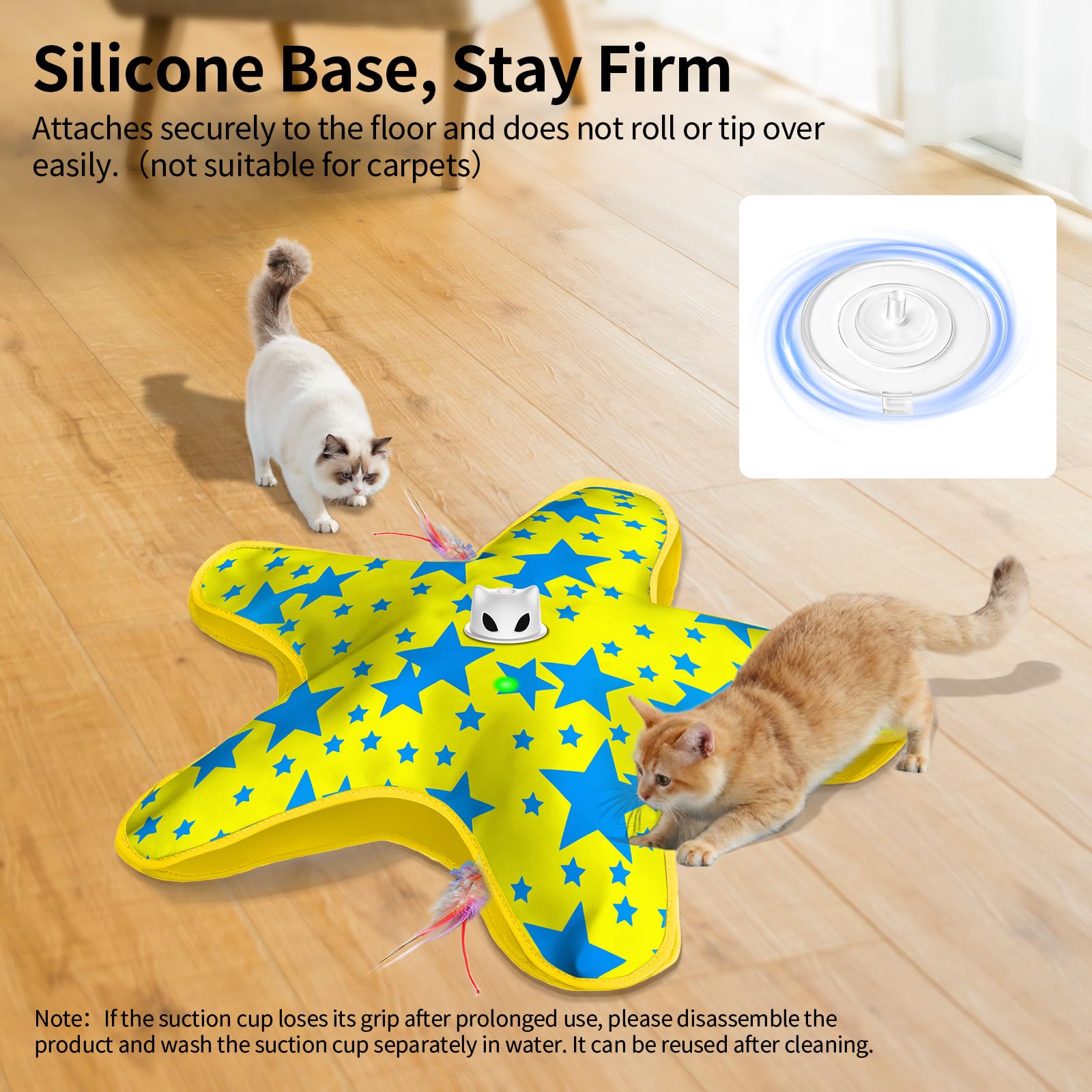 ddxcoo feather accessories replaceable for varied play sessions with cats.