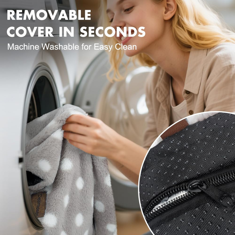 Deamoser self warming cat mat portable for home use and travel.