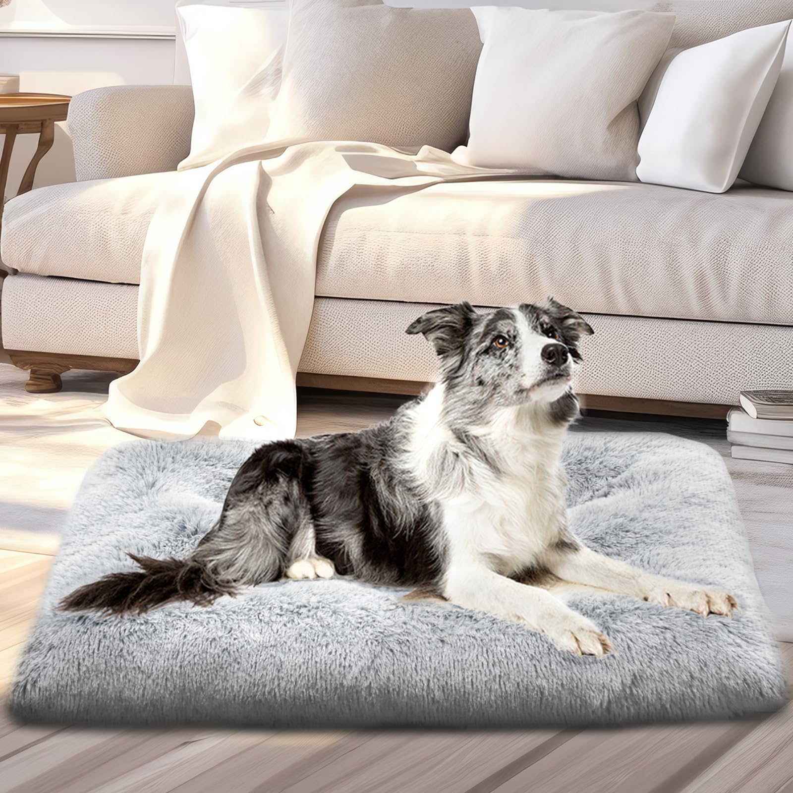 DEBANG HOME dog bed granular-foam-base delivers targeted support for joints.
