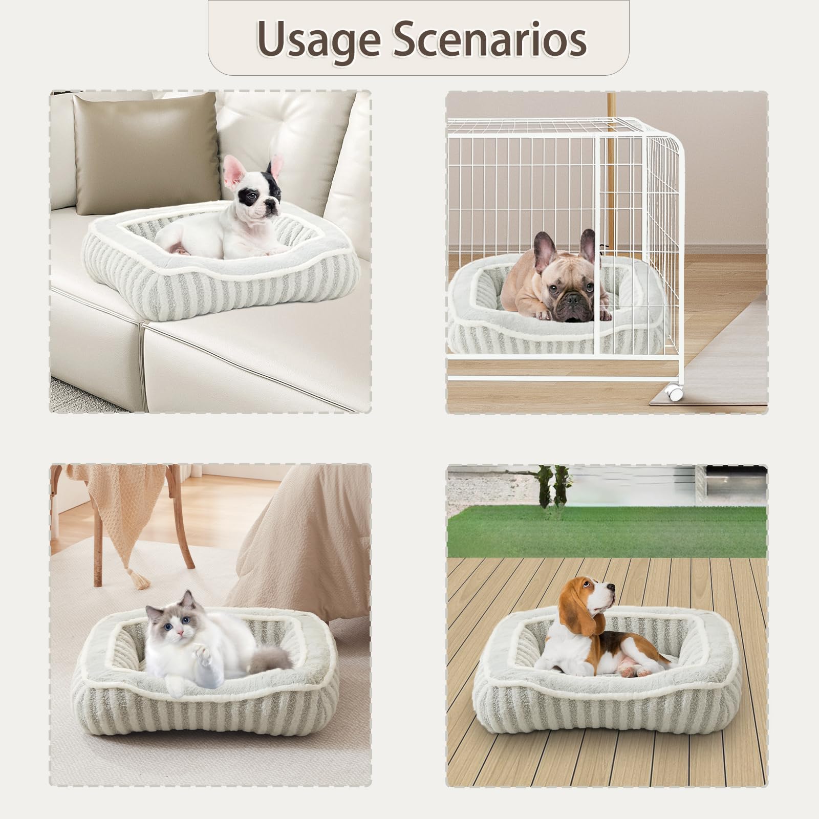 DEBANG HOME dog bed in-use cozy sleeping arrangement for pets