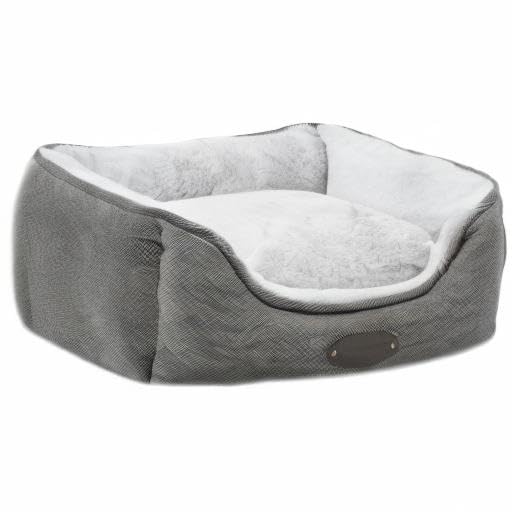 DEBANG HOME 30x24 bed suits medium dogs for couch or crate snuggling