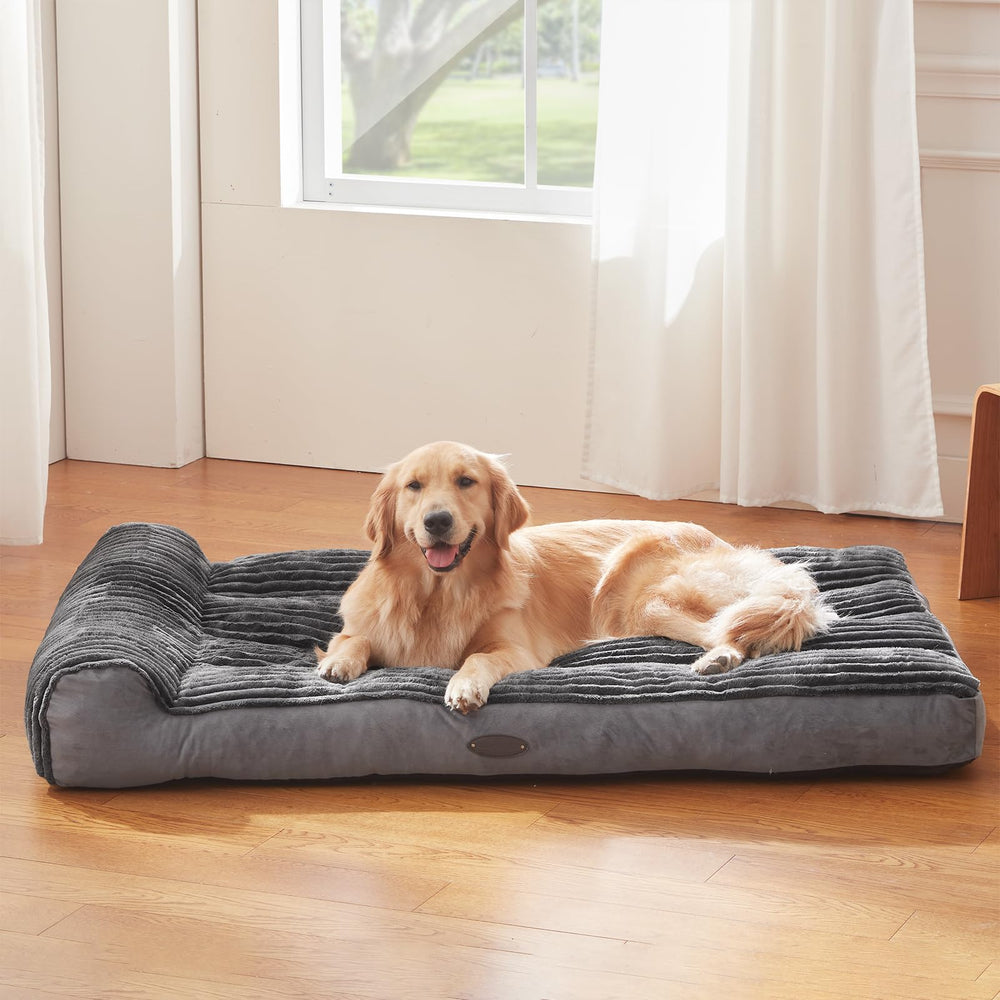 DEBANG HOME dog bed arrives vacuum-packed; allow 48 hours to regain shape.
