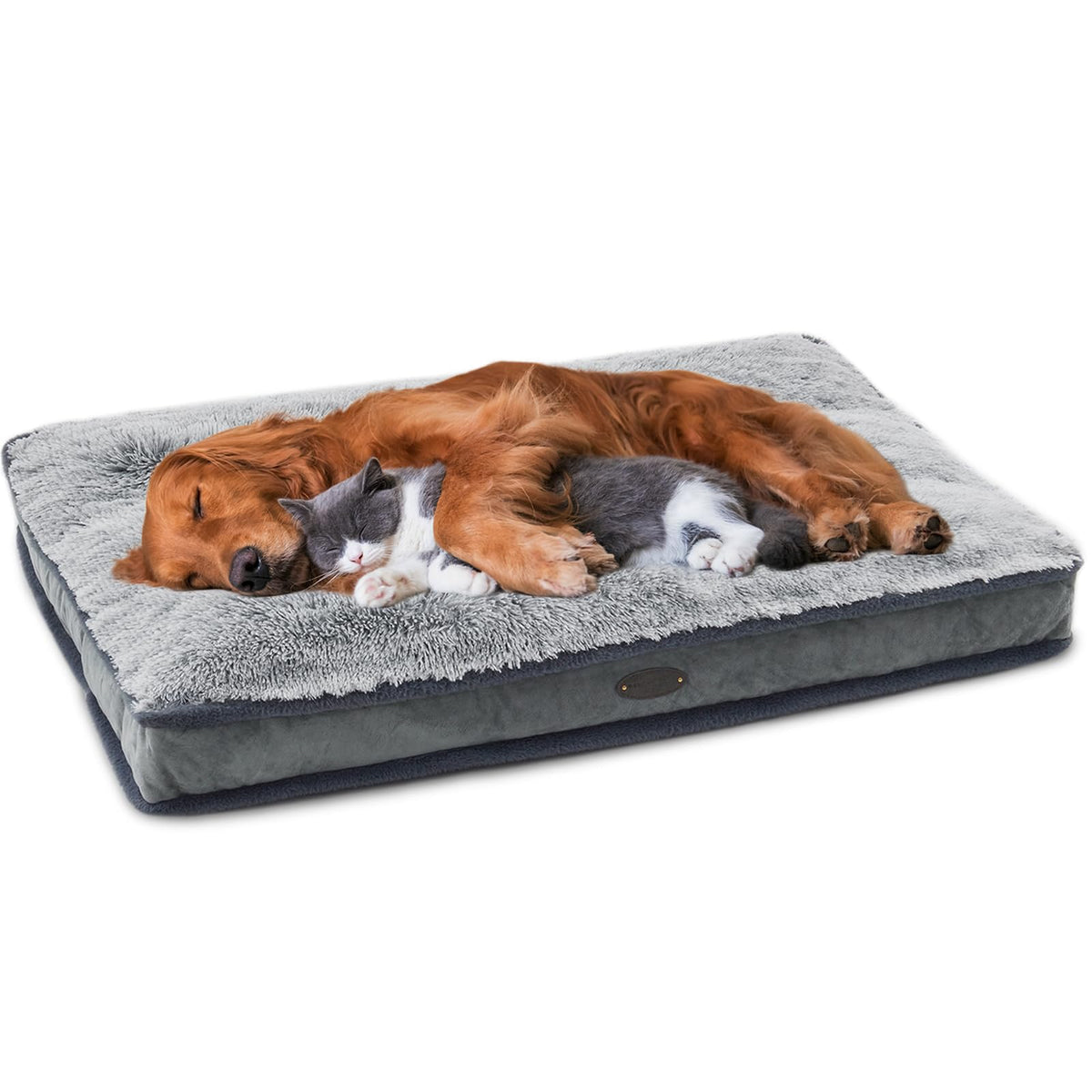 DEBANG HOME dog bed waterproof outer cover protects against spills for easy cleanup.