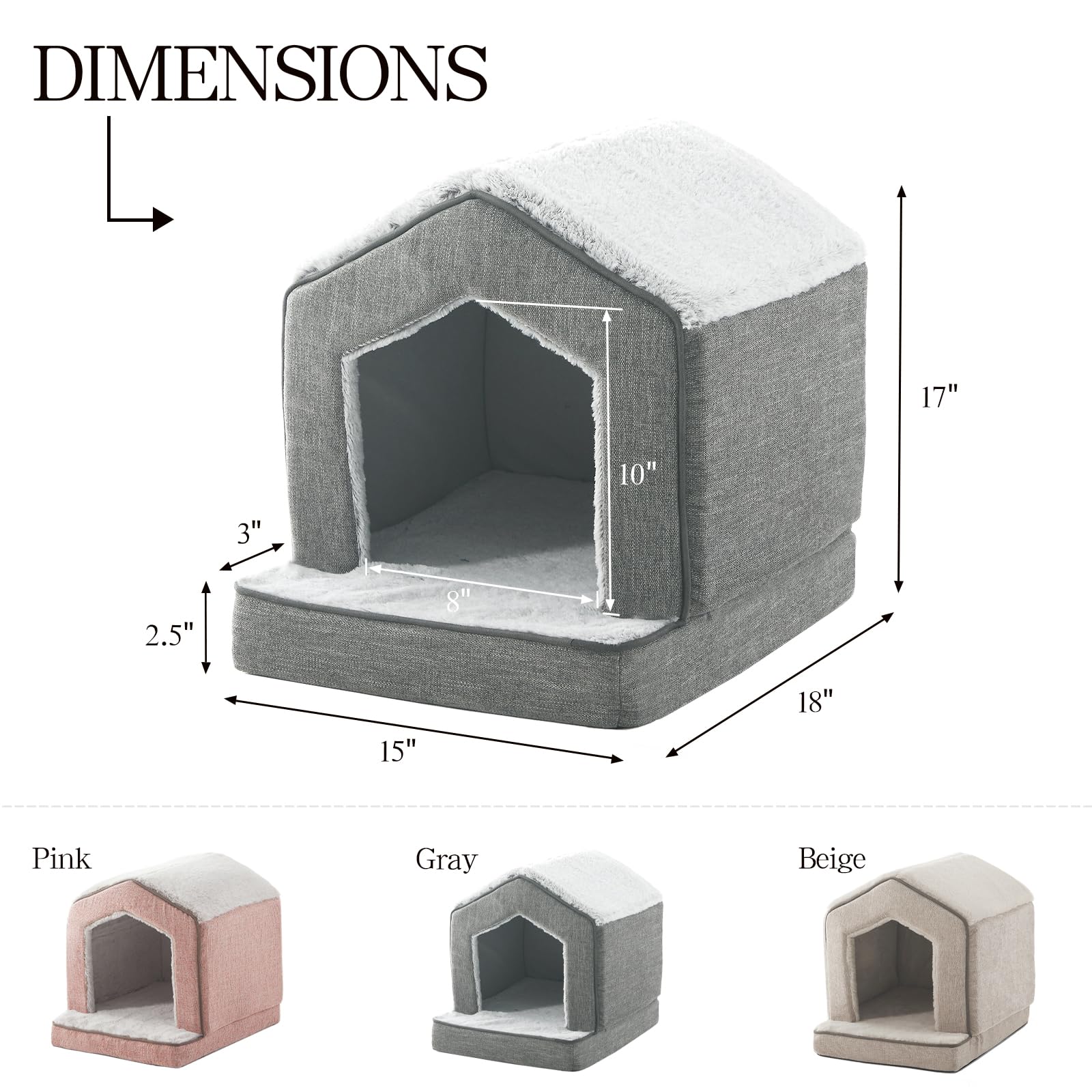 DEBANG HOME egg-shell foam bottom, supportive base for restful sleep.