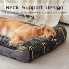 DEBANG HOME bed with non-slip bottom for stable placement.