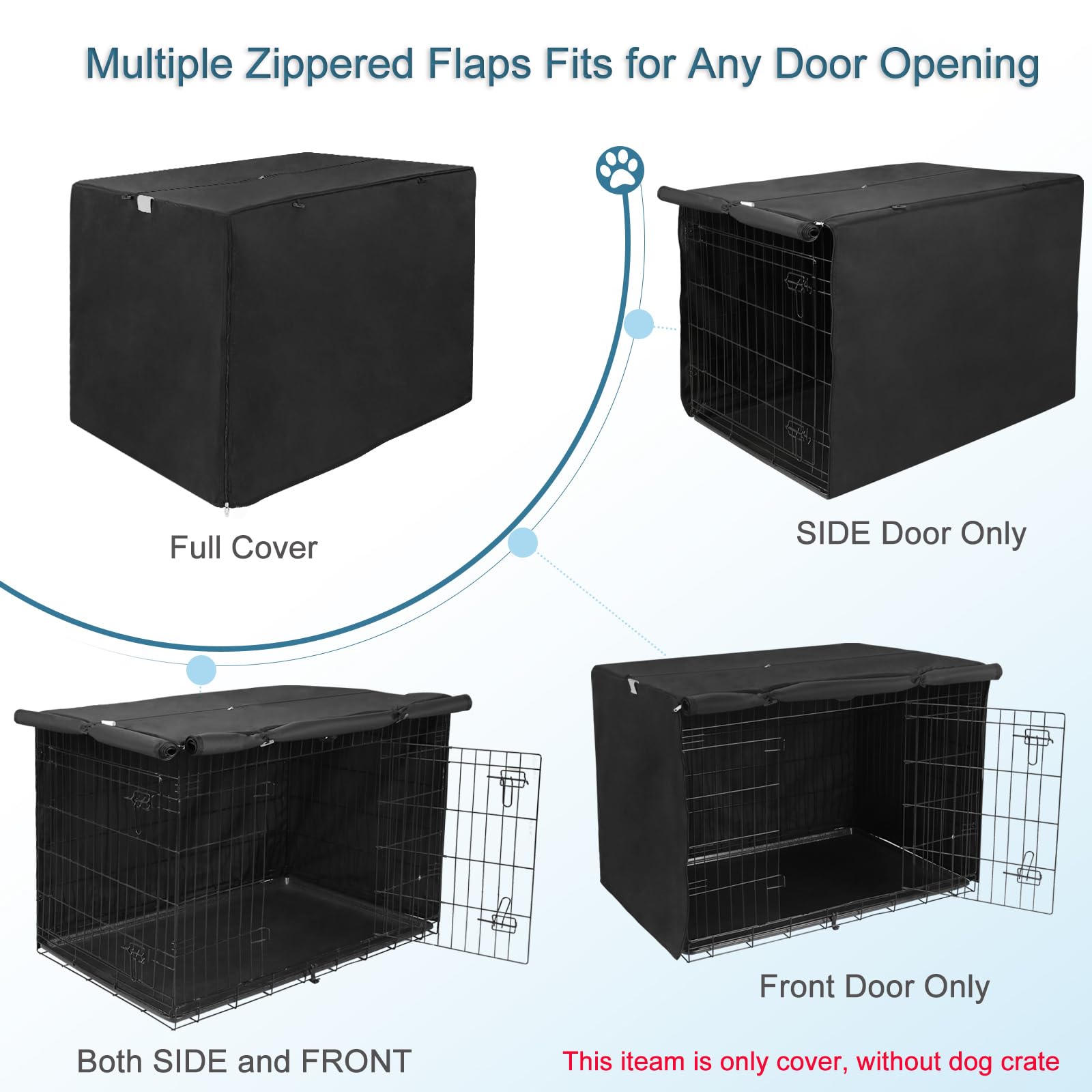 Deblue rolled-up door curtains with elastic buckles for adjustable lighting