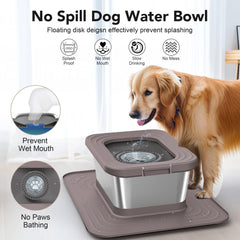 Decflow floating board slows drinking to help maintain clean water.