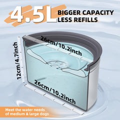 Decflow no spill floating disk reduces leaks and dirt buildup
