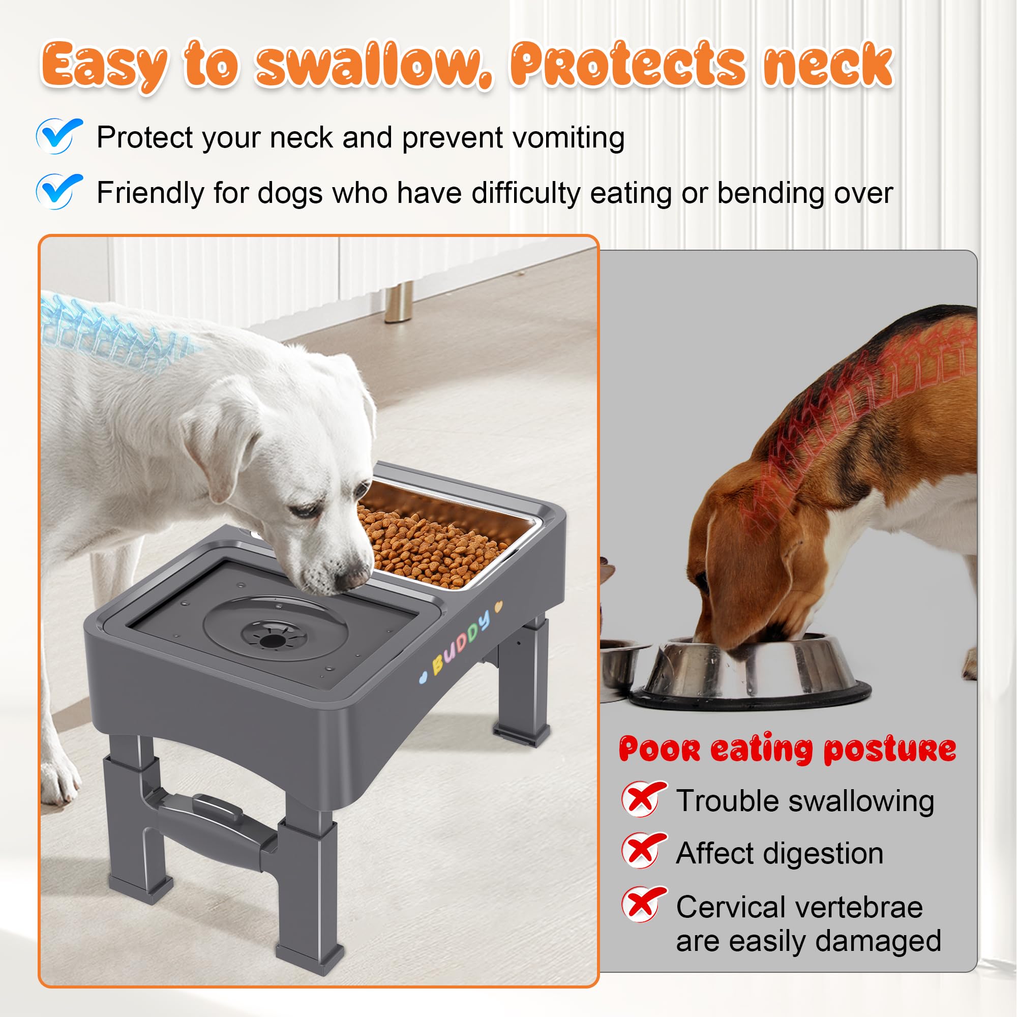 Decflow plastic slow-food bowl slows eating for safer digestion