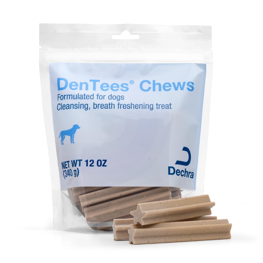 Dechra DenTees bag 12oz front view for easy storage and portioning.