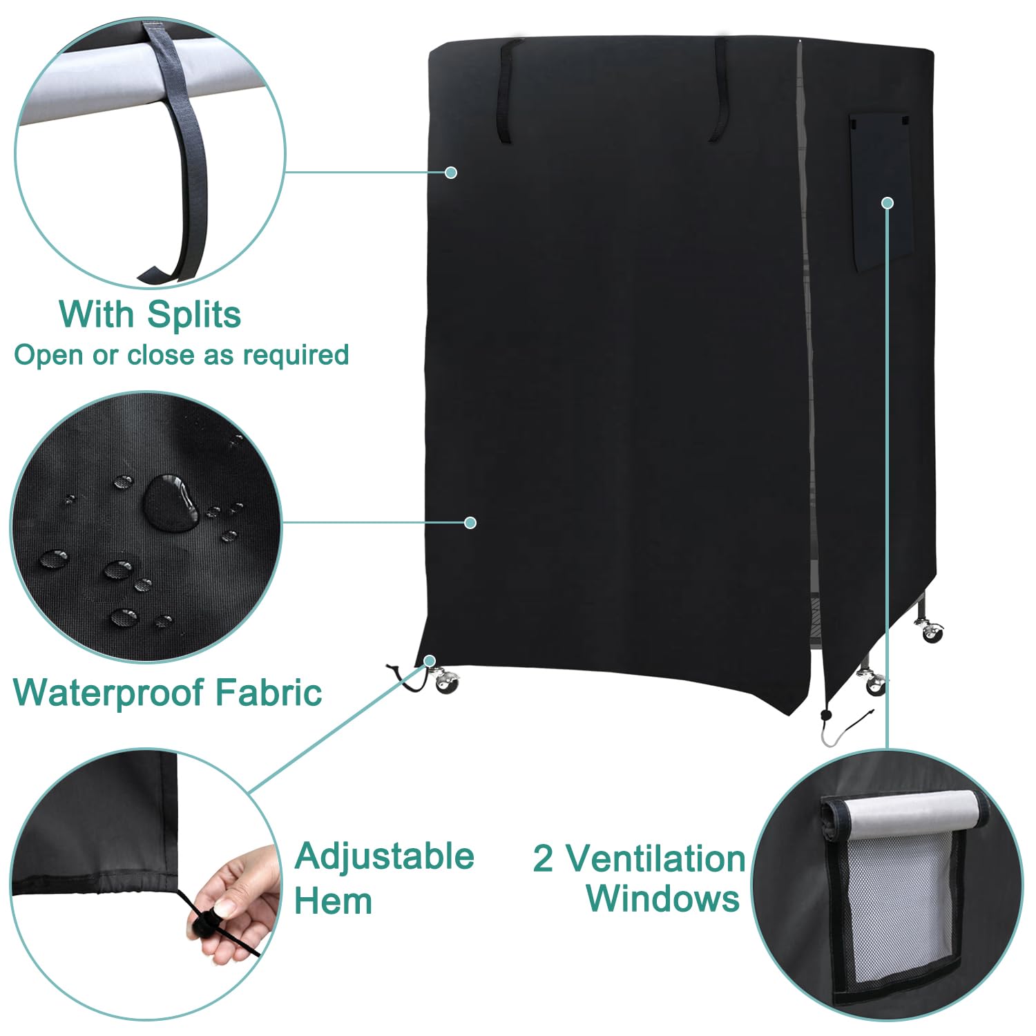 DECKALY universal bird cage cover XL night-time setup for restful sleep