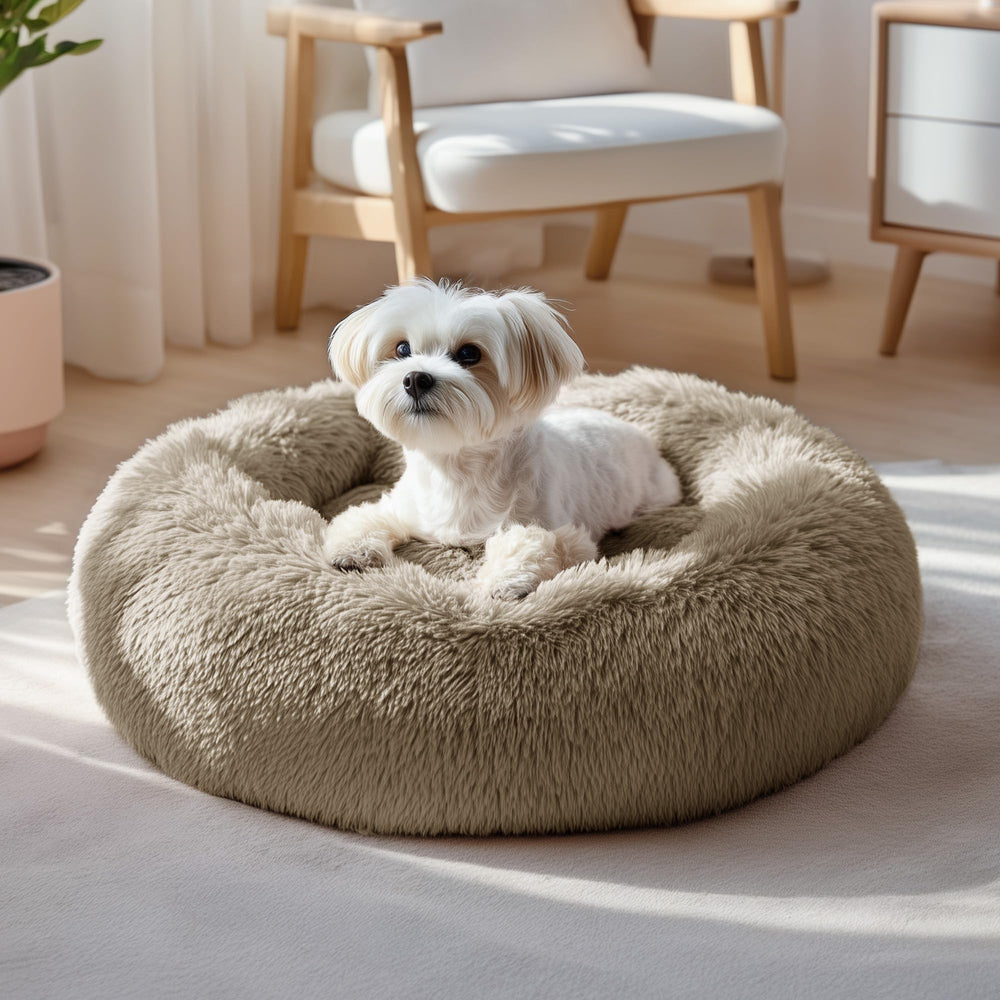 Deconovo donut bed outer view for restful naps