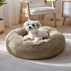 Deconovo donut bed outer view for restful naps