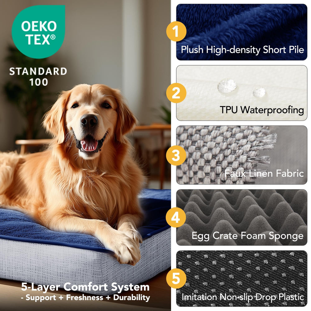 Deconovo memory foam close-up shows contouring support.