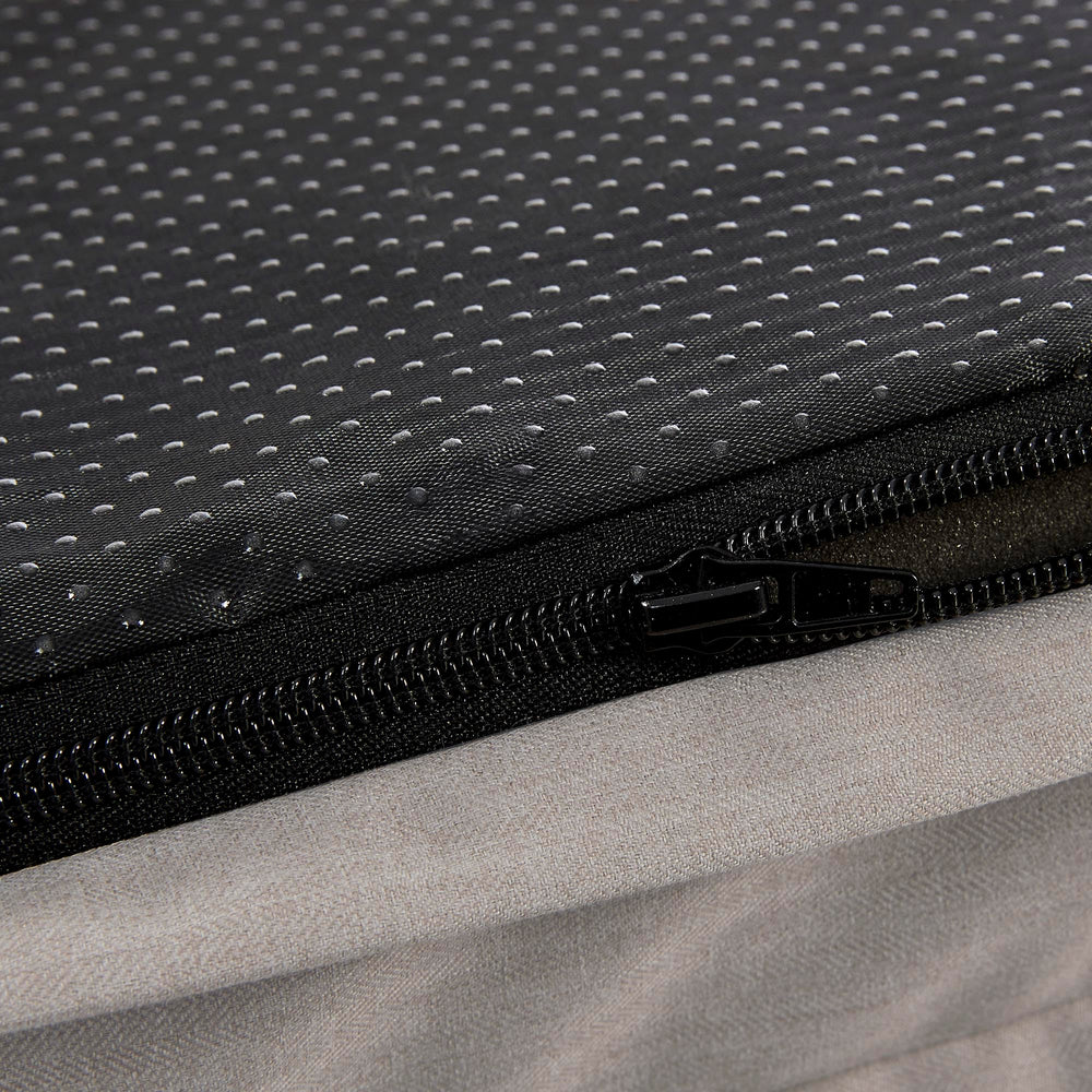 Deconovo sofa dog bed zippered washable cover for easy cleaning after shedding.