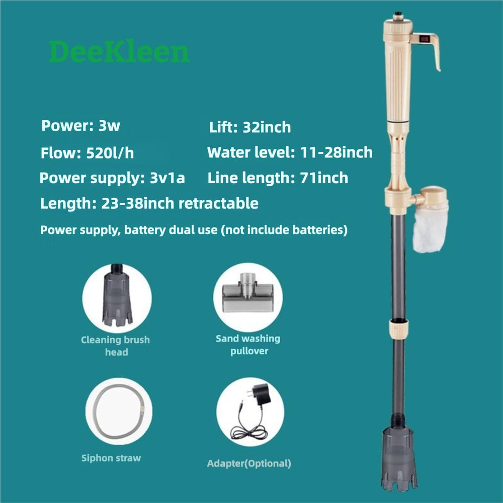 DeeKleen durable siphon body designed for everyday tank cleaning.