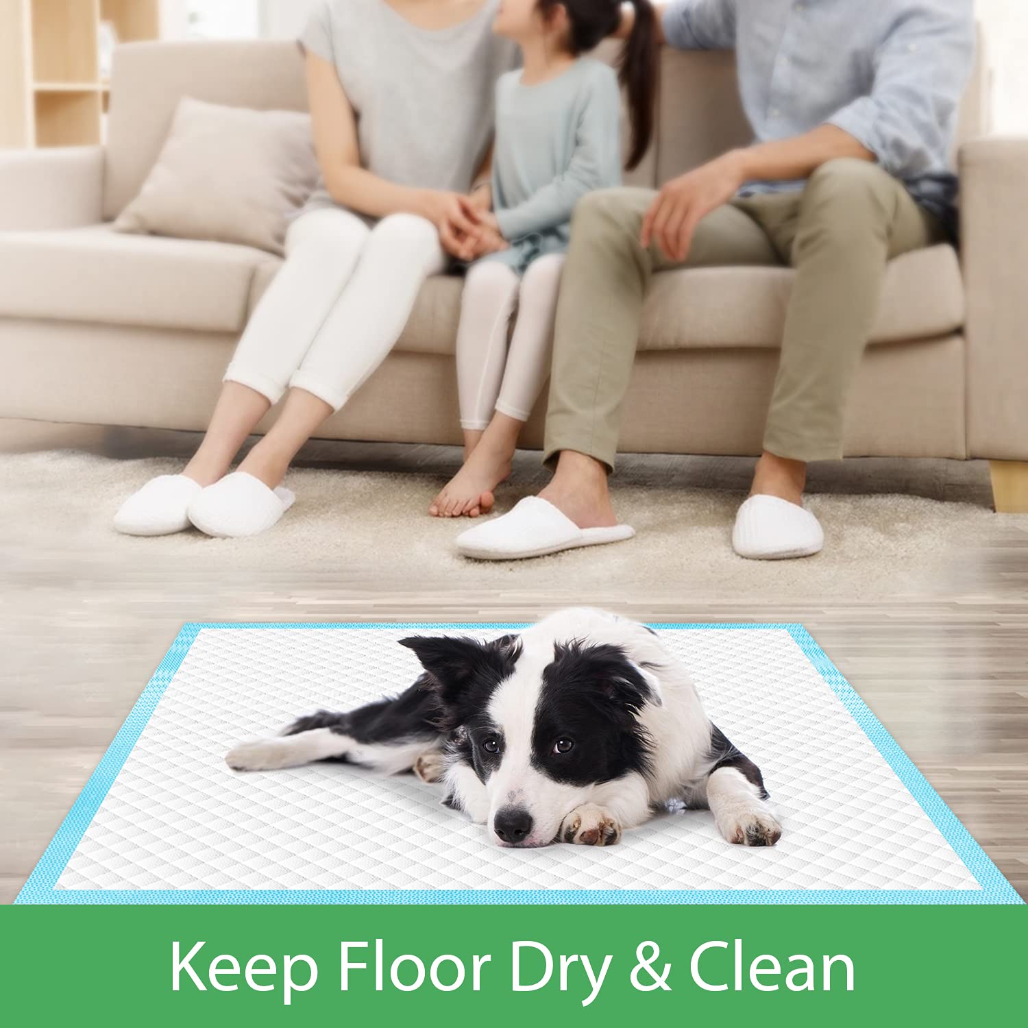 Deep Dear pads surface dries quickly reducing tracking