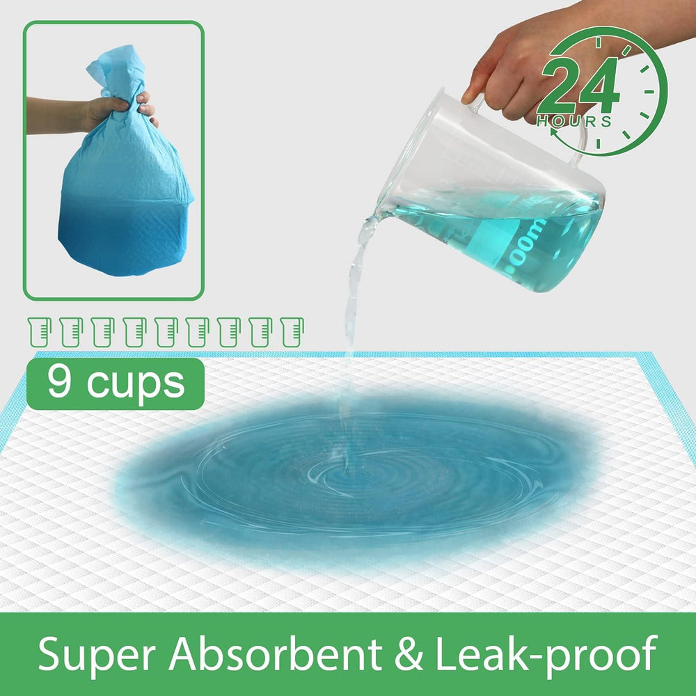 DEEP DEAR leak-proof back layer protects floors during use.