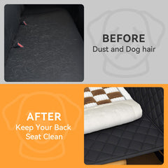 Deep Dream backseat dog bed features durable construction and easy cleaning after trips.