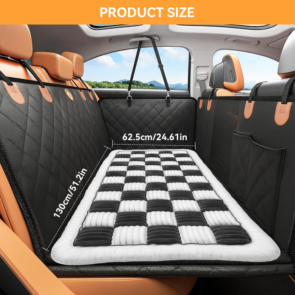 Deep Dream backseat bed doubles as a sofa or outdoor blanket.