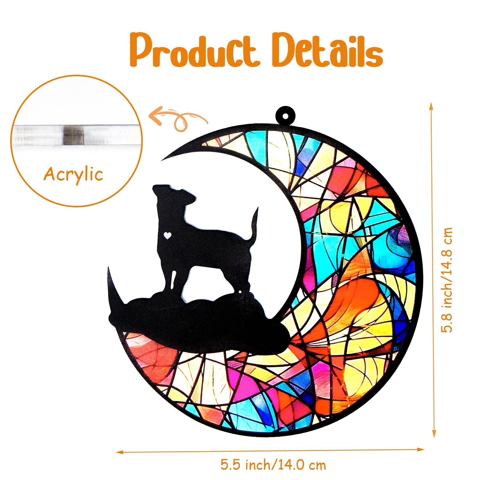 DeerZone acrylic durability suncatcher emphasizes clear, long-lasting display