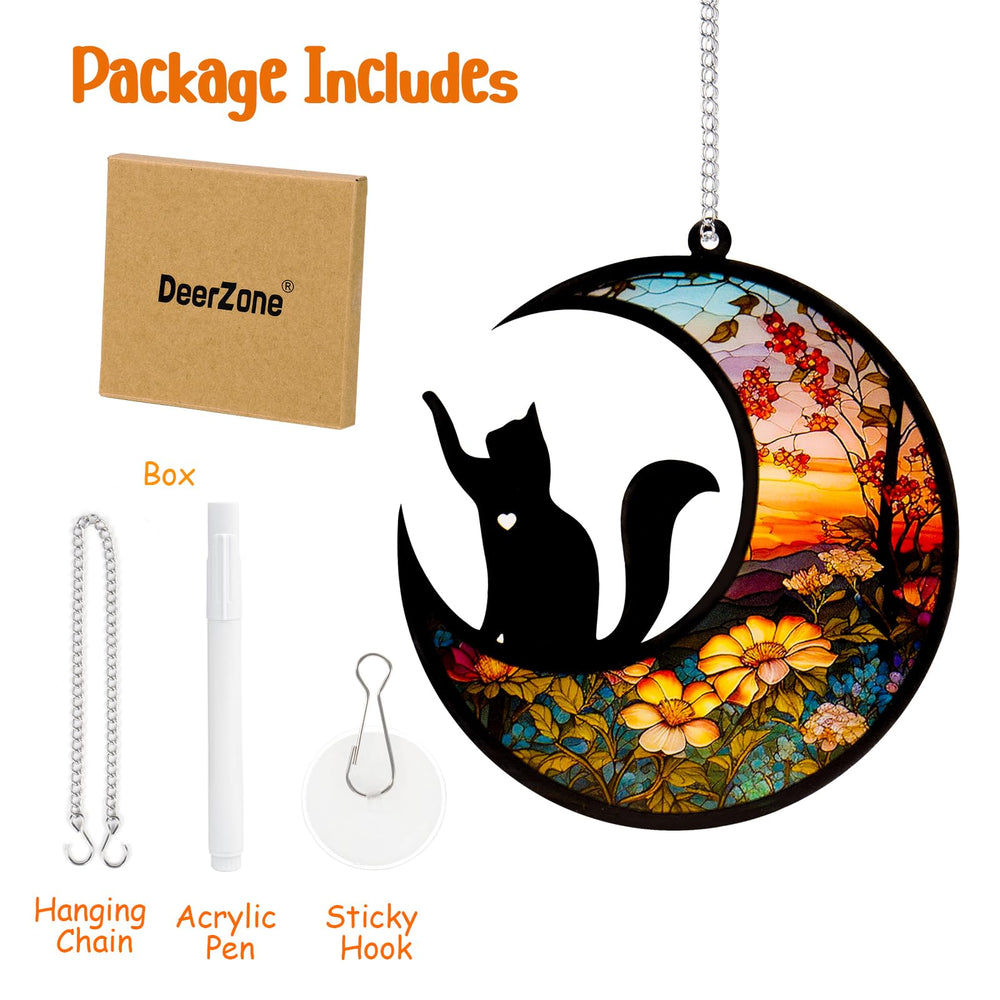 DeerZone Dog Memorial Suncatcher customization to add name and date