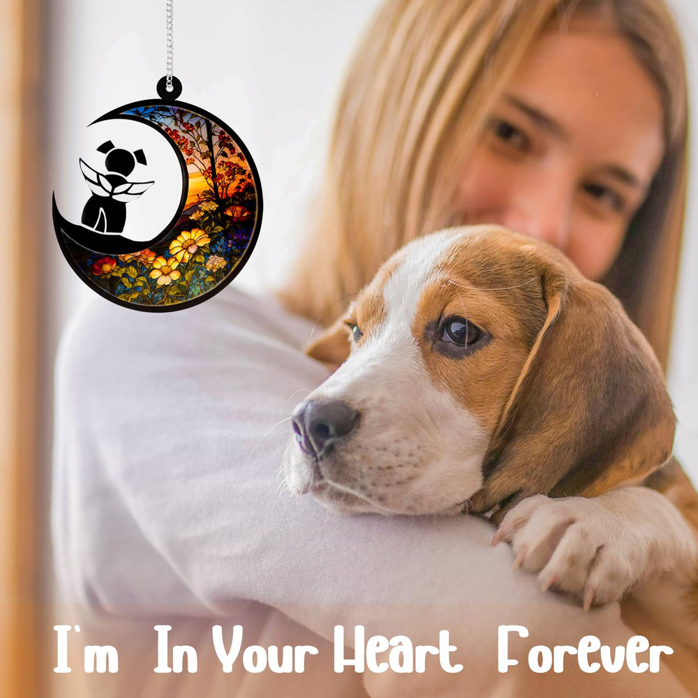 DeerZone dog memorial suncatcher room decor idea for pet lovers and households
