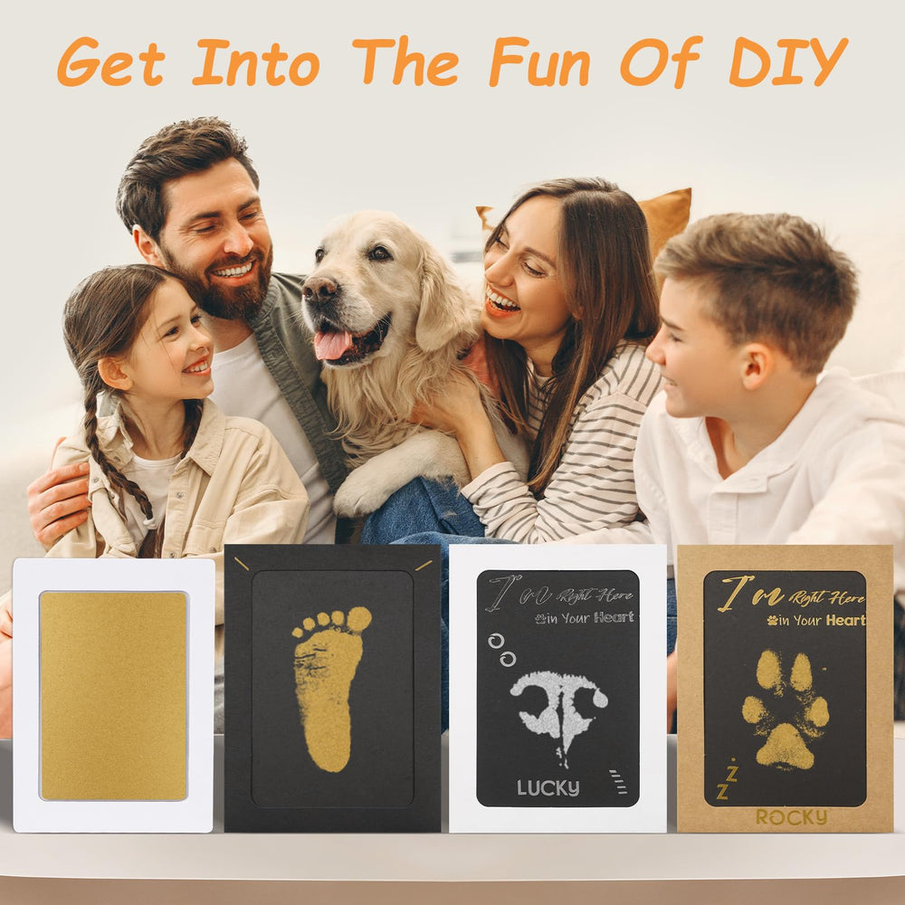 DeerZone gift-ready paw print kit showcased for pet-loving households.