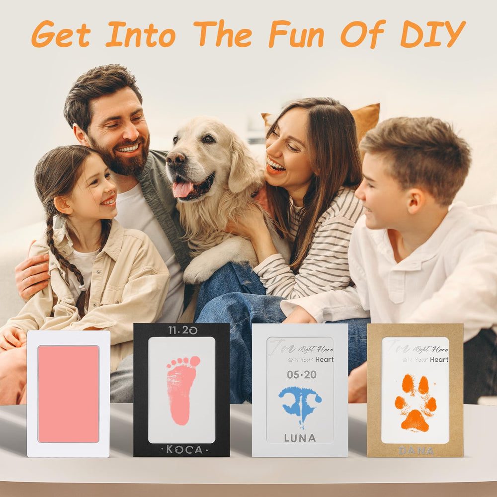 DeerZone Inkless Paw Print Kit for dogs and cats keepsakes