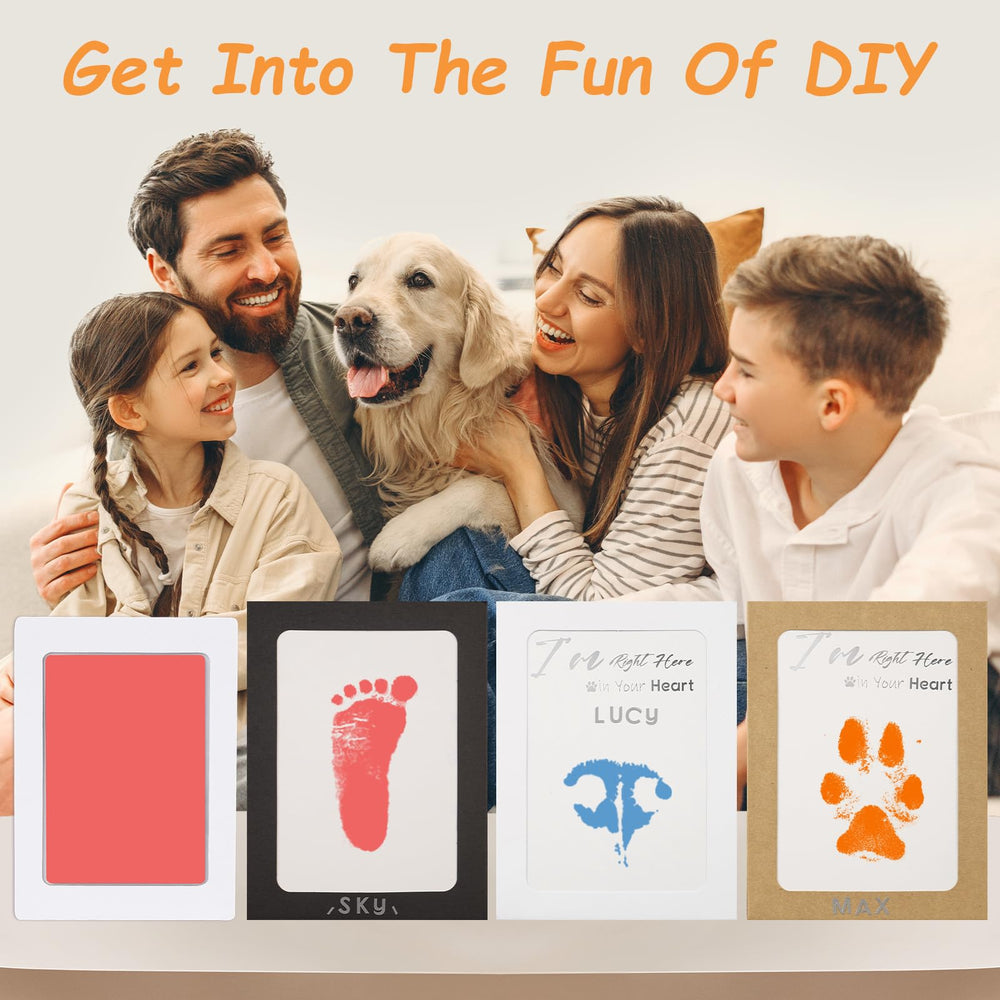 DeerZone inkless paw print kit gift-ready packaging supports thoughtful pet gifts.