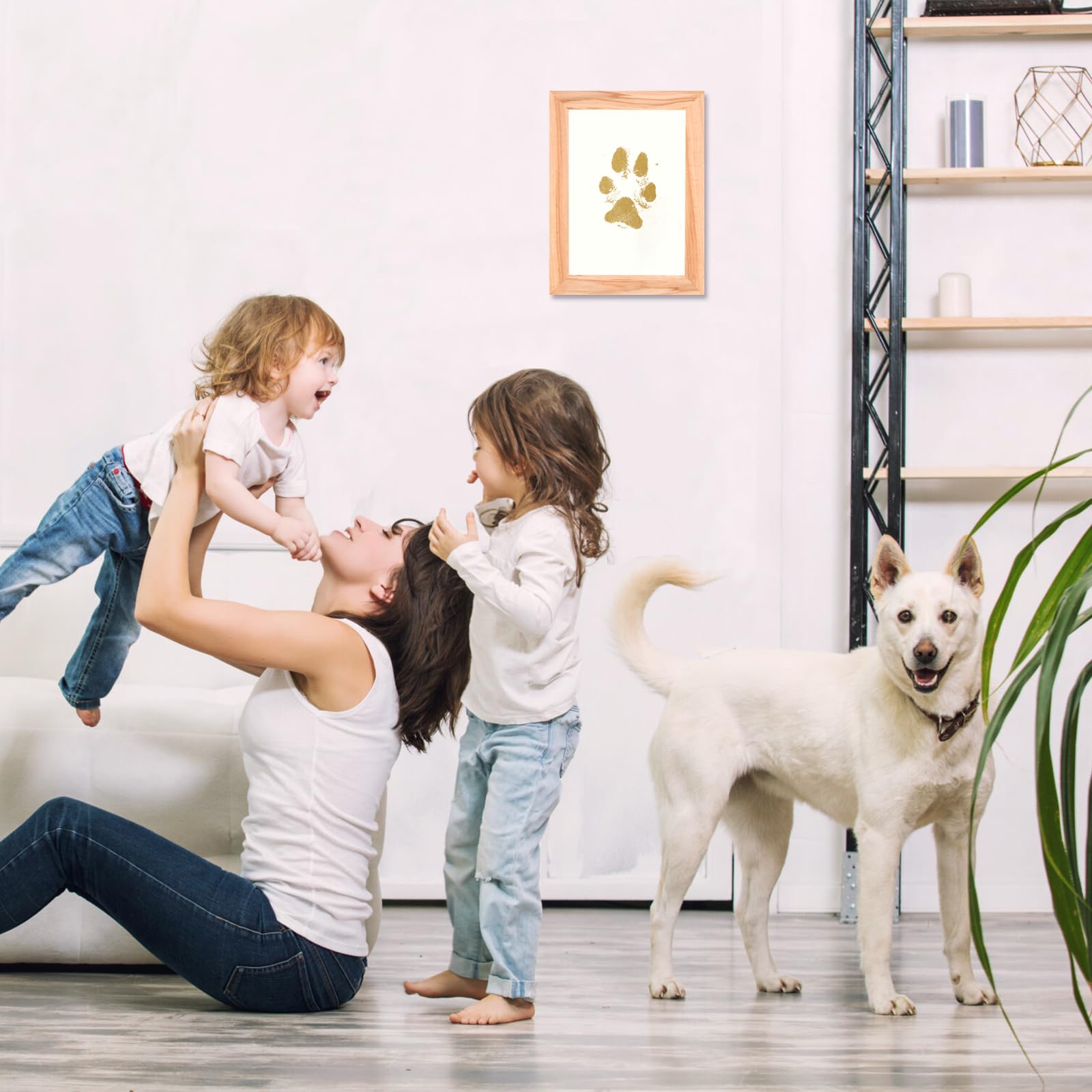 DeerZone non-toxic inks ensure safe, worry-free stamping around paws.