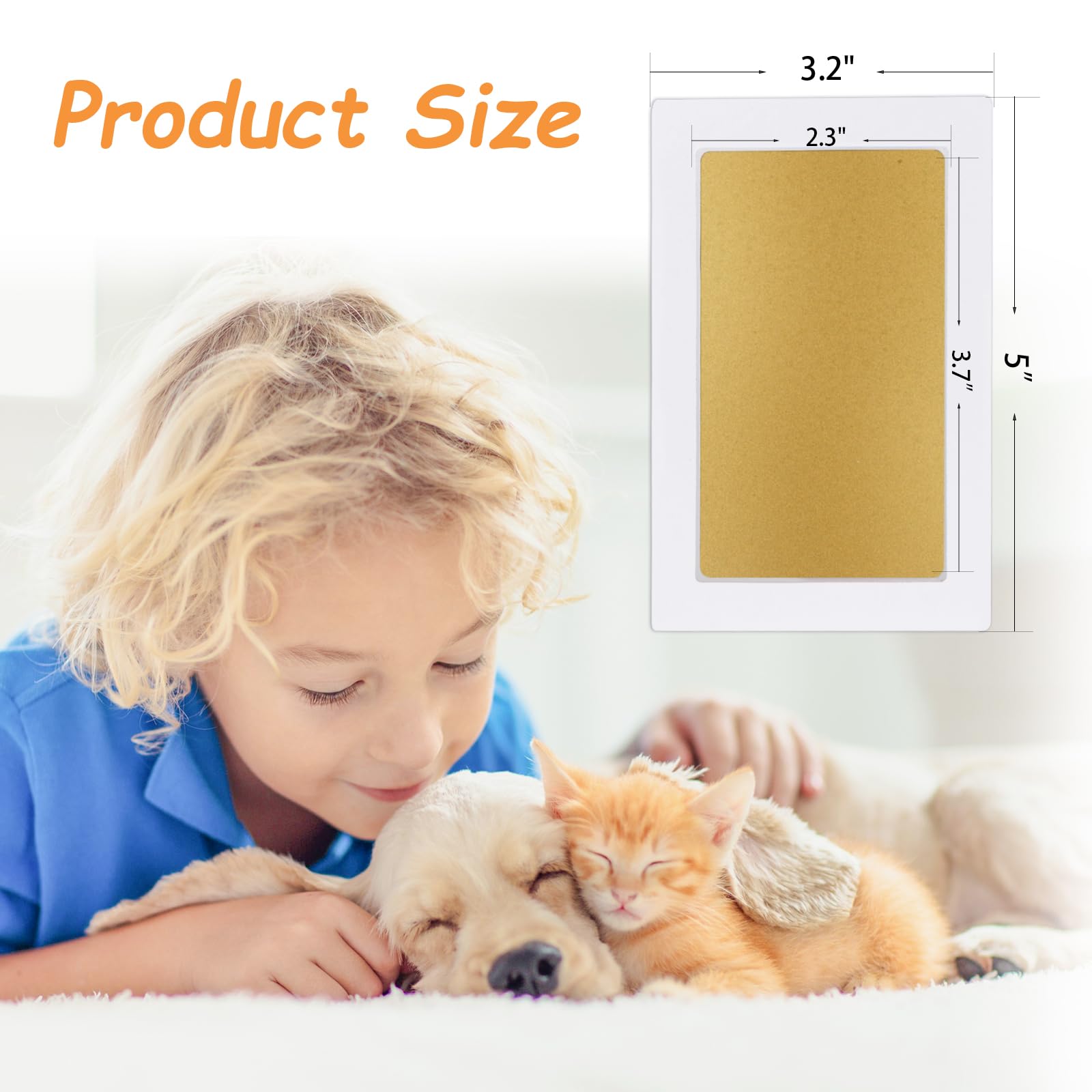 DeerZone paw print cards and imprint station for easy, tidy memories.