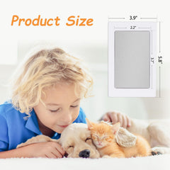 DeerZone paw-print stamping action demonstrates easy, mess-free imprint process.