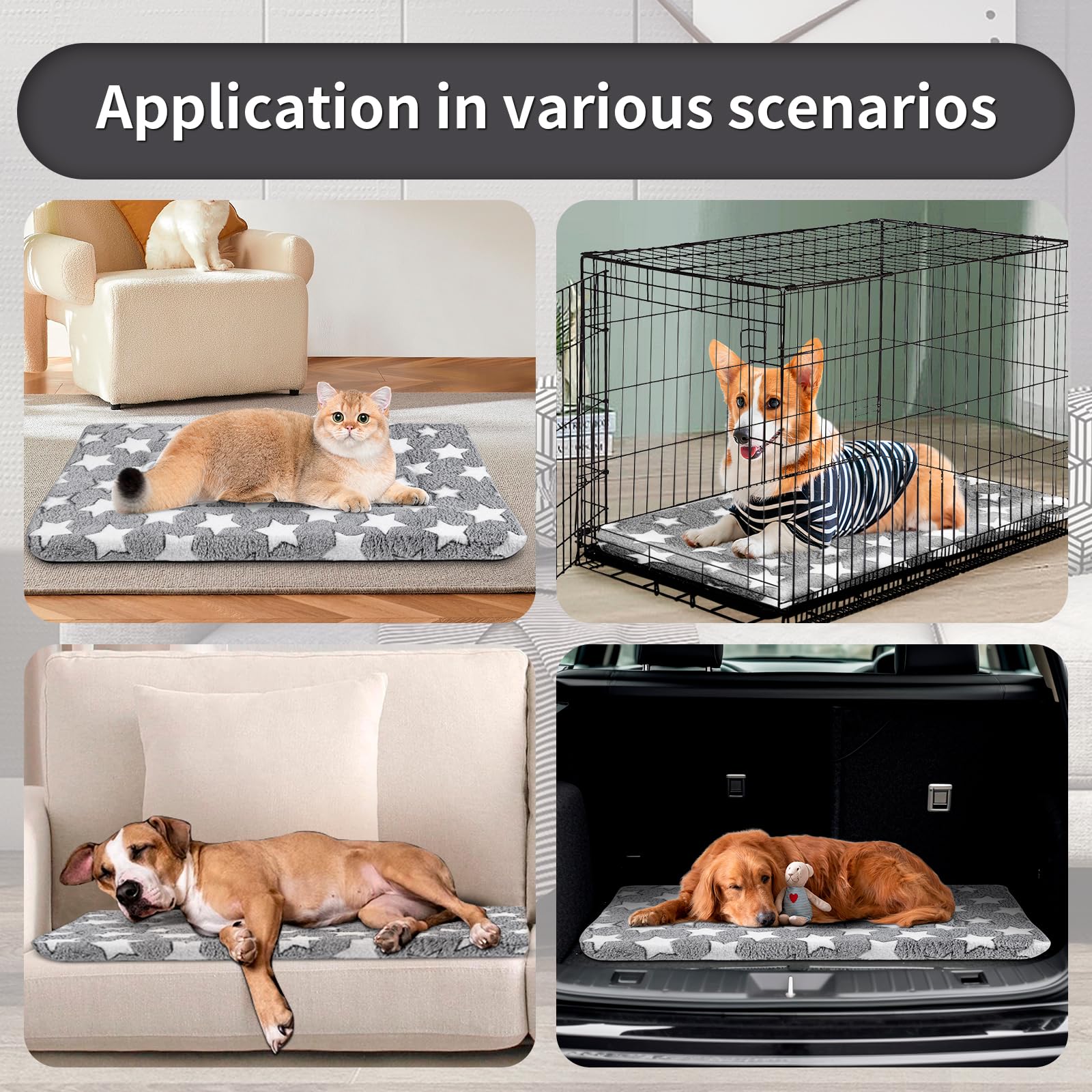 Dekeyoo mat care shot shows machine washable convenience