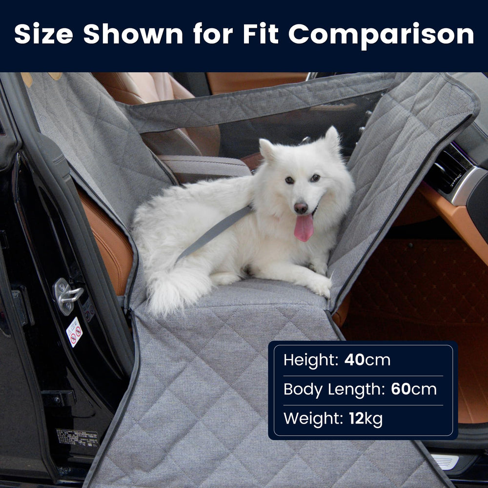 Dekeyoo front seat dog car seat removable cover for quick cleaning