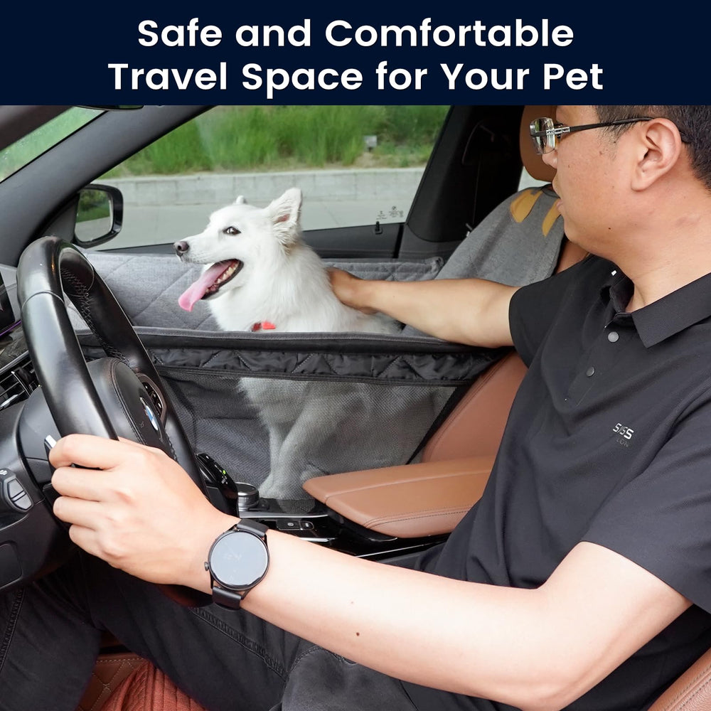 Dekeyoo front seat dog car seat door-protection flap shields doors