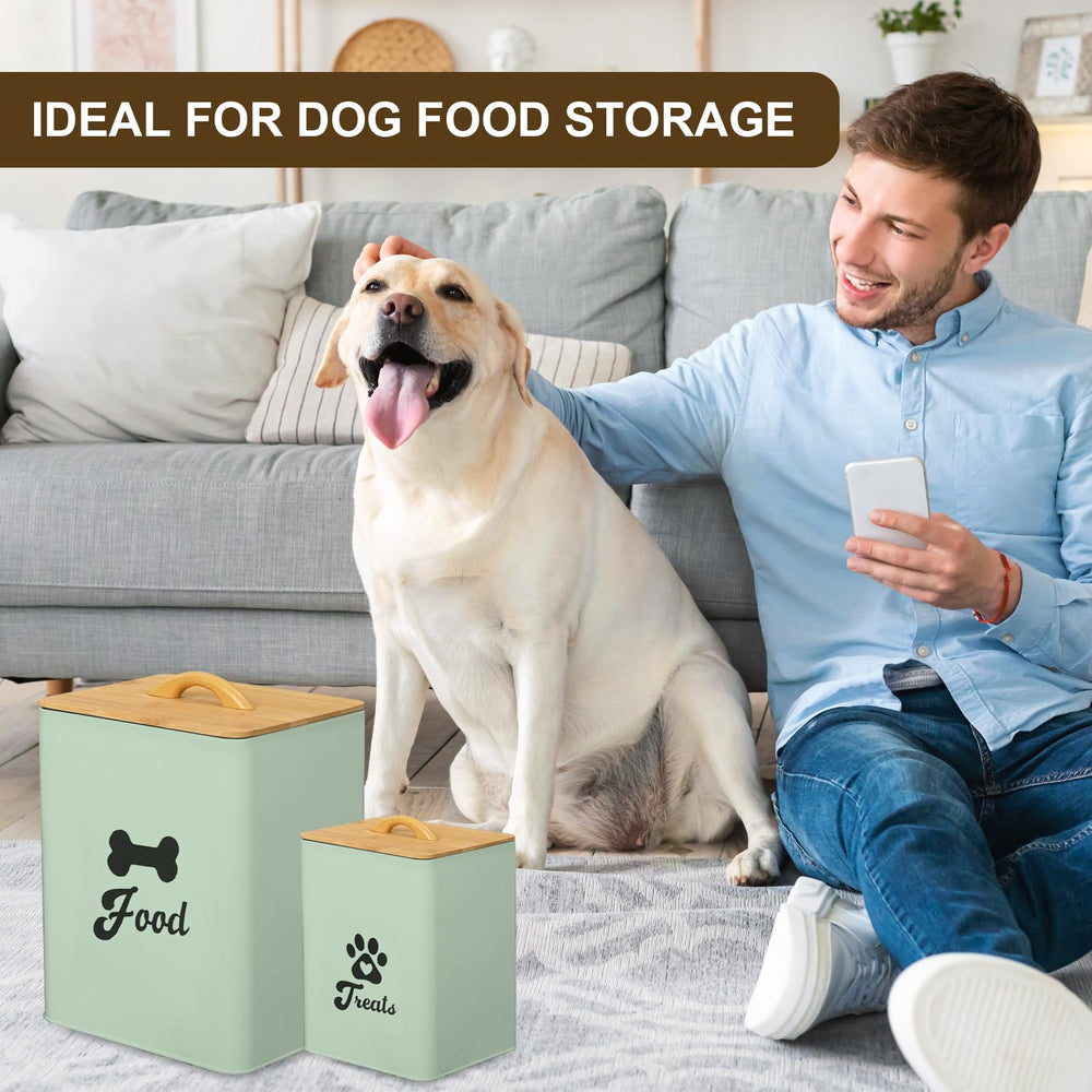 Dekosilave easy-clean dog container has a smooth surface for quick maintenance.