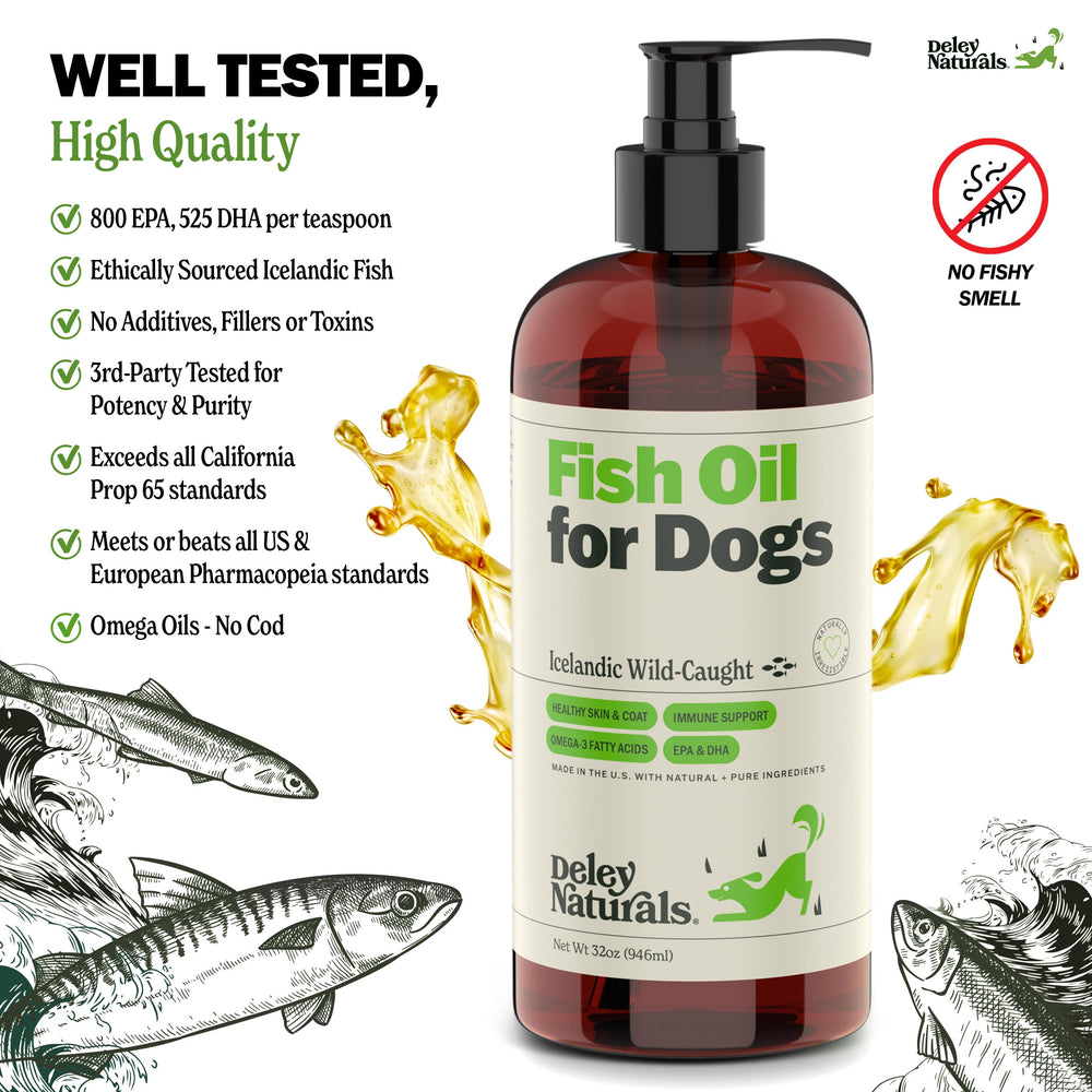 Deley Naturals Icelandic purity label emphasizes clean sourcing for dogs
