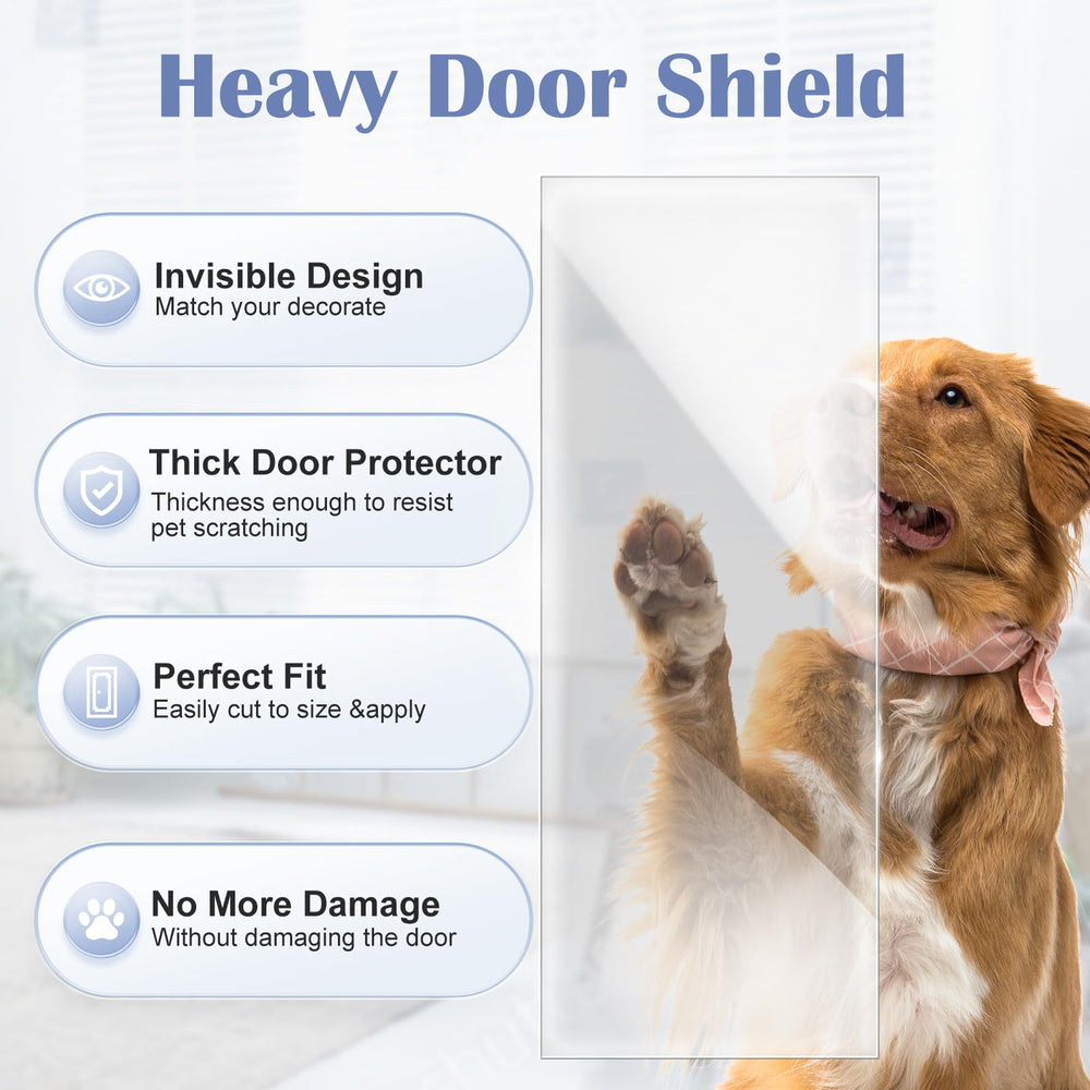 Delffyns anti-scratch-tape-protector offers easy application to protect door frames.