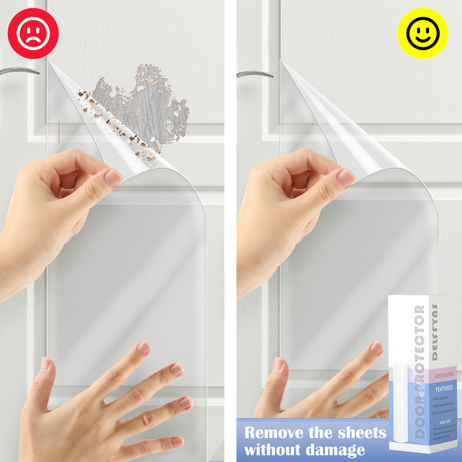 Delffyns door-frame-protector shows how to shield screen doors from daily abuse.