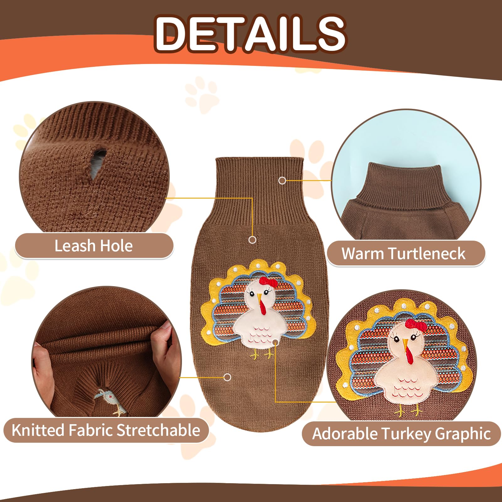 DELIFUR leash-hole-back design lets you attach a leash easily.