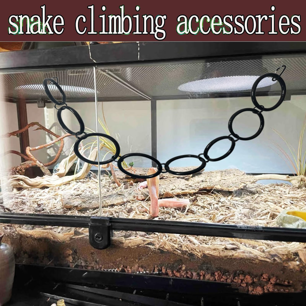 Delllala easy-attach snake toy mesh-top quick setup and versatility