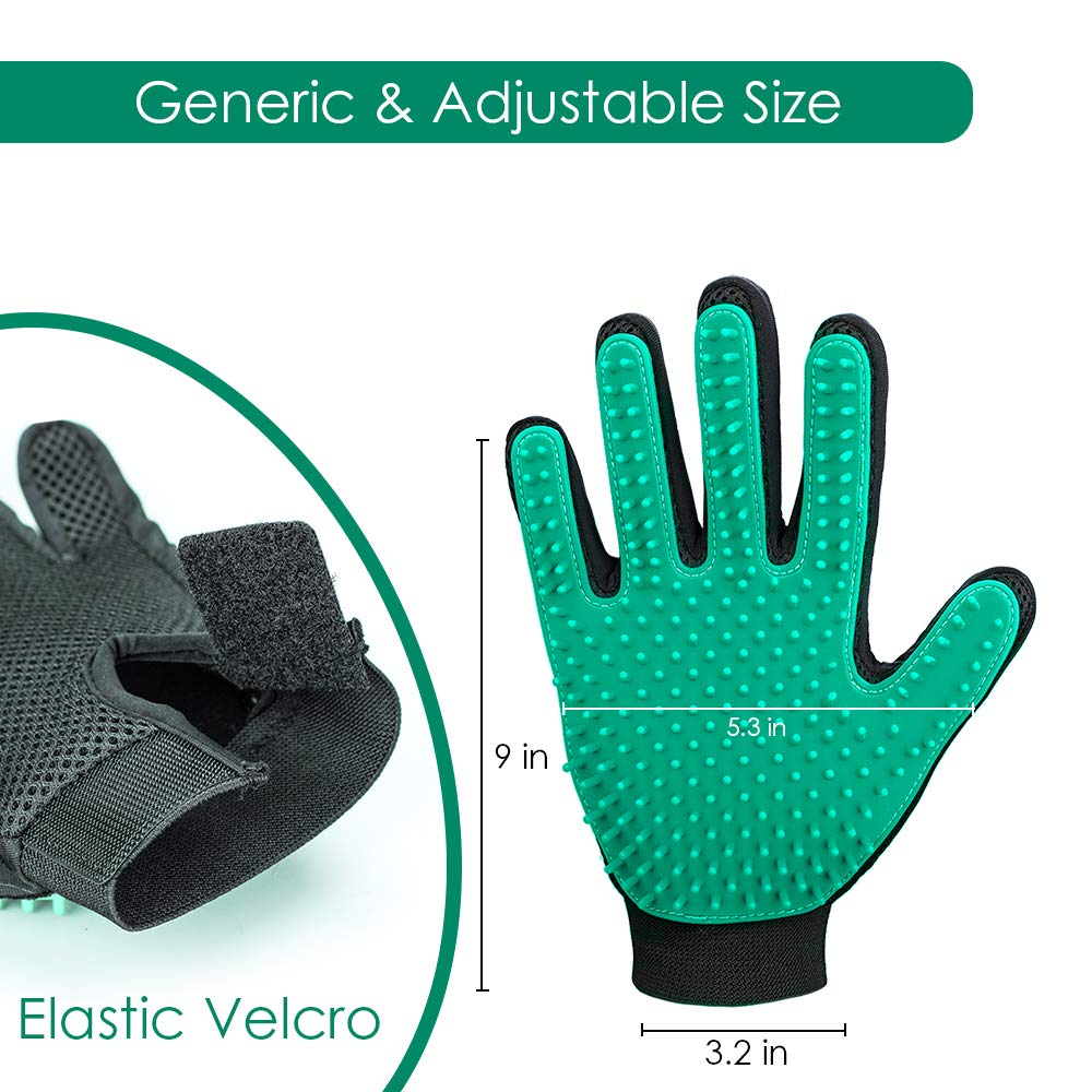 DELOMO guantes, paquete con dos pares, uso para mano izquierda y derecha