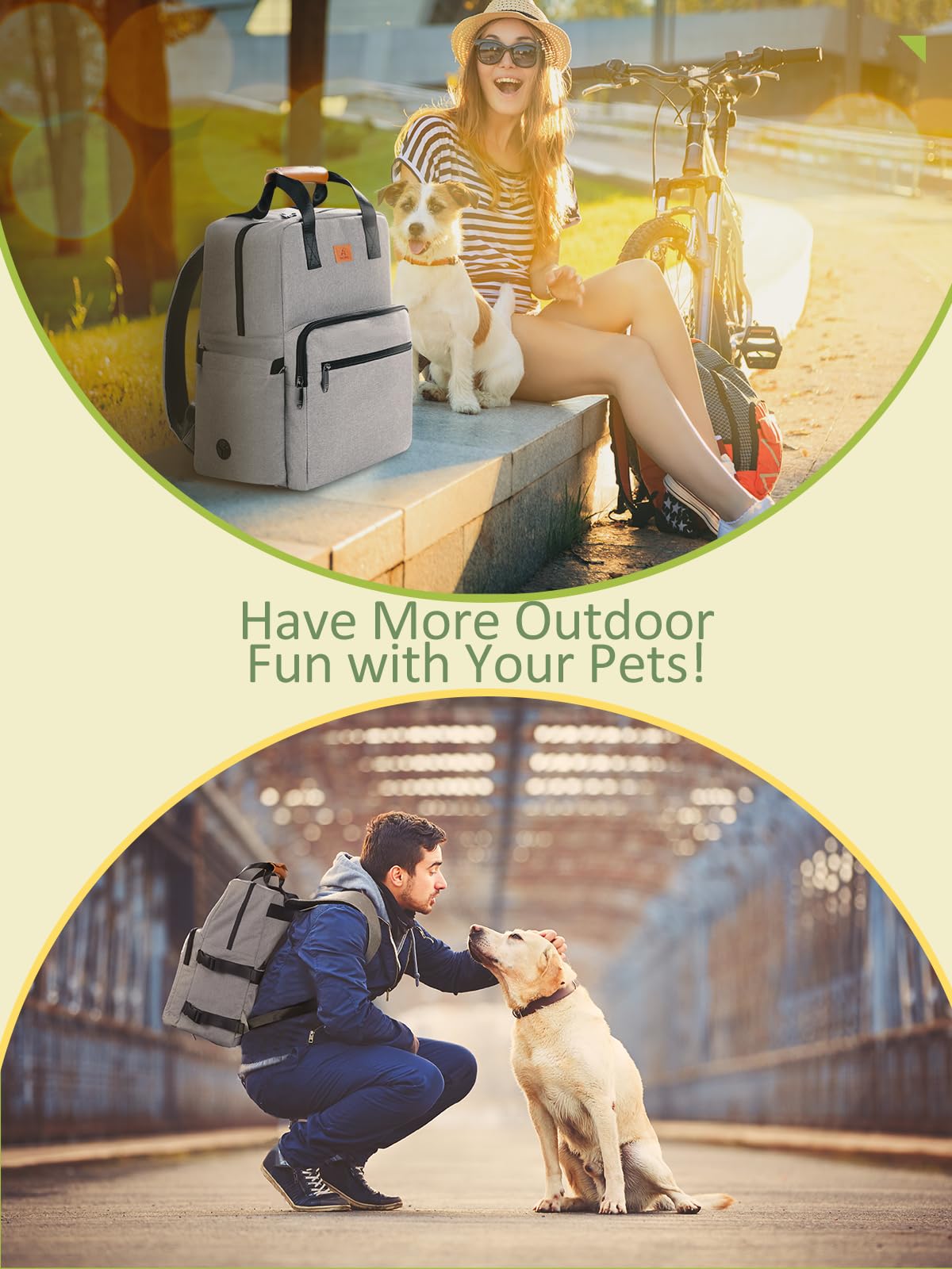 DELOMO insulated dog food containers keep meals fresh on the go.