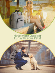 DELOMO insulated dog food containers keep meals fresh on the go.