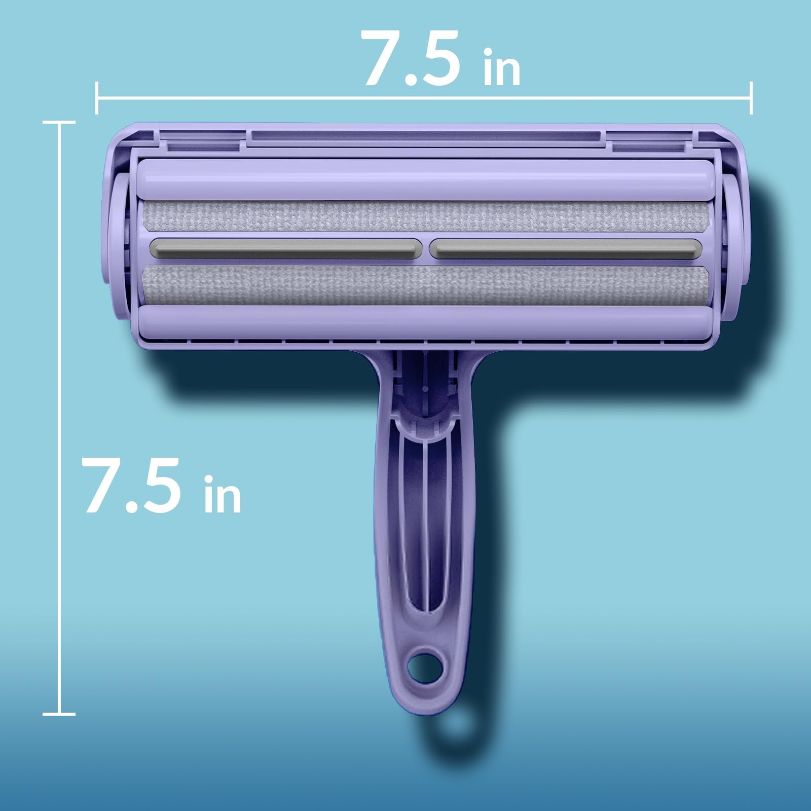 DELOMO Pet Hair Roller durable nylon and ABS build for daily pet homes