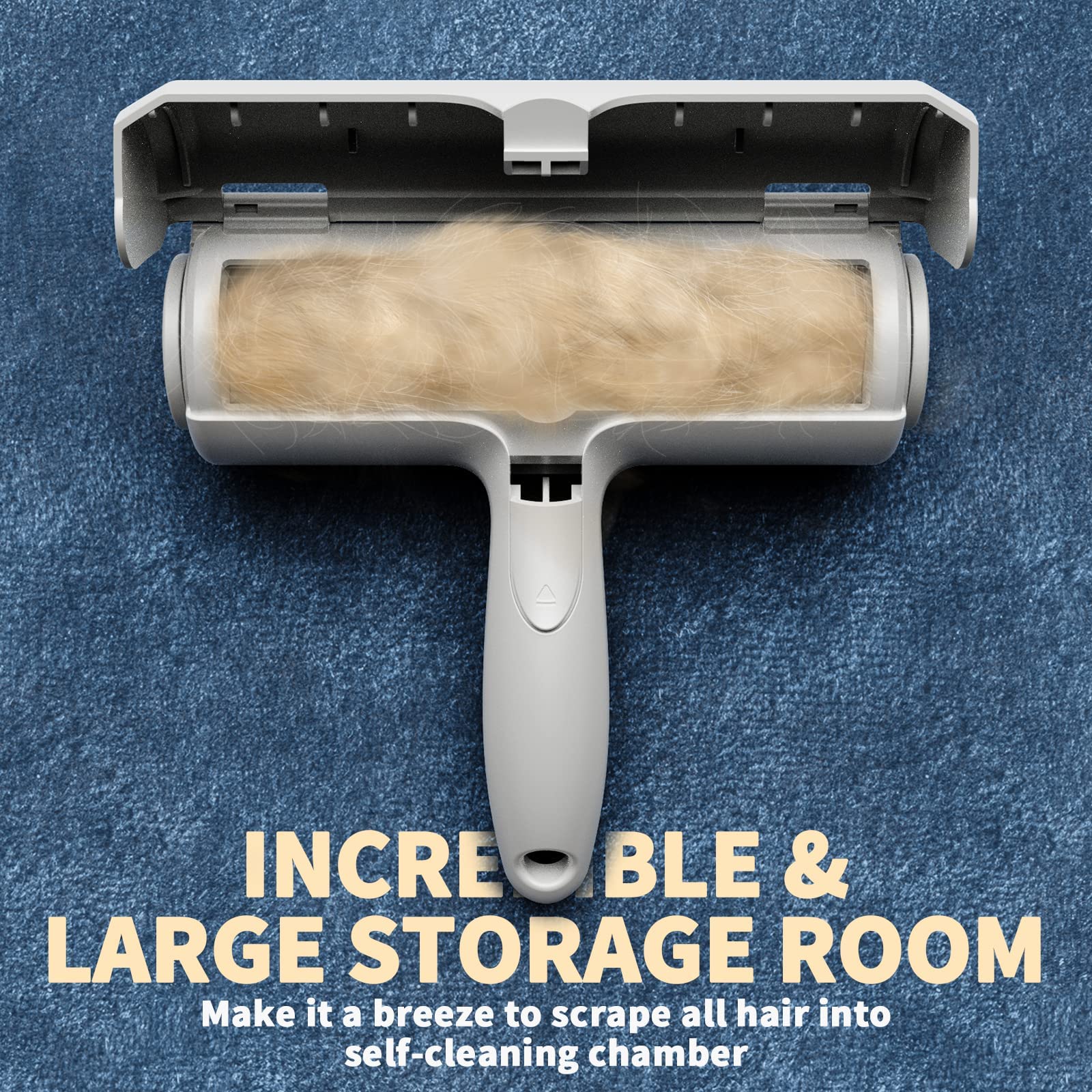DELOMO Pet Hair Roller wipe-clean maintenance with a damp cloth.